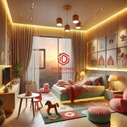 بهترین طراحی اتاق کودک در اصفهان