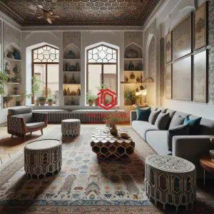 چیدمان منزل عروس در اصفهان