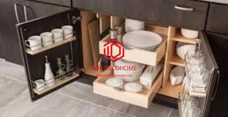 اجرای قفسه و سوپرمارکت آشپزخانه‌ای در اصفهان