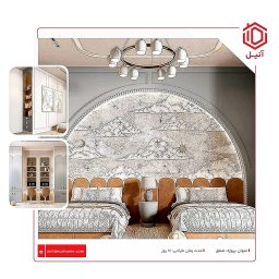 پروژه طراحی اتاق کودک دو قلو پسر