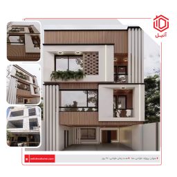 طراحی نمای کلاسیک ساختمان