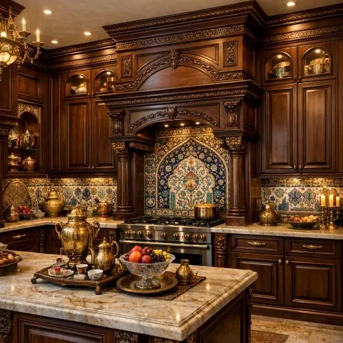کابینت کلاسیک و مجلل در اصفهان | آنیل دکو هوم